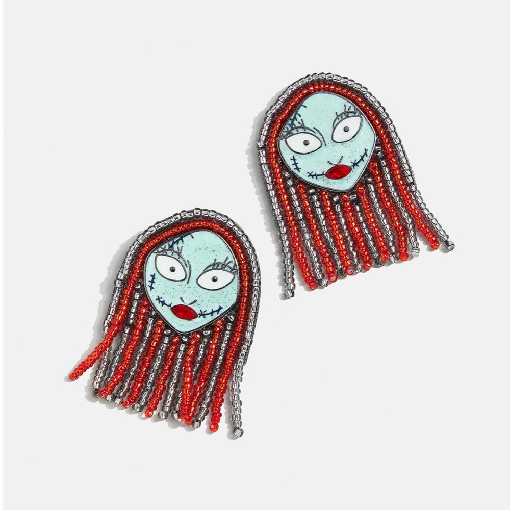 DISNEY TIM BURTON'S NIGHTMARE BEFORE CHRISTMAS SALLY EARRINGS